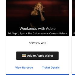Adele Tickets 