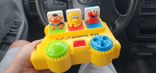 Tyco sesame Street pop up toy