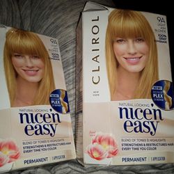 Clairol Light Ash Blonde Permanent Hair Color 100% Gray Coverage