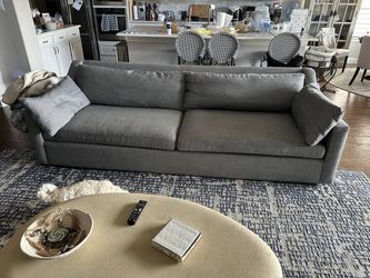Arhaus Ashby Sofa in Cushing Slate 106" x 43"