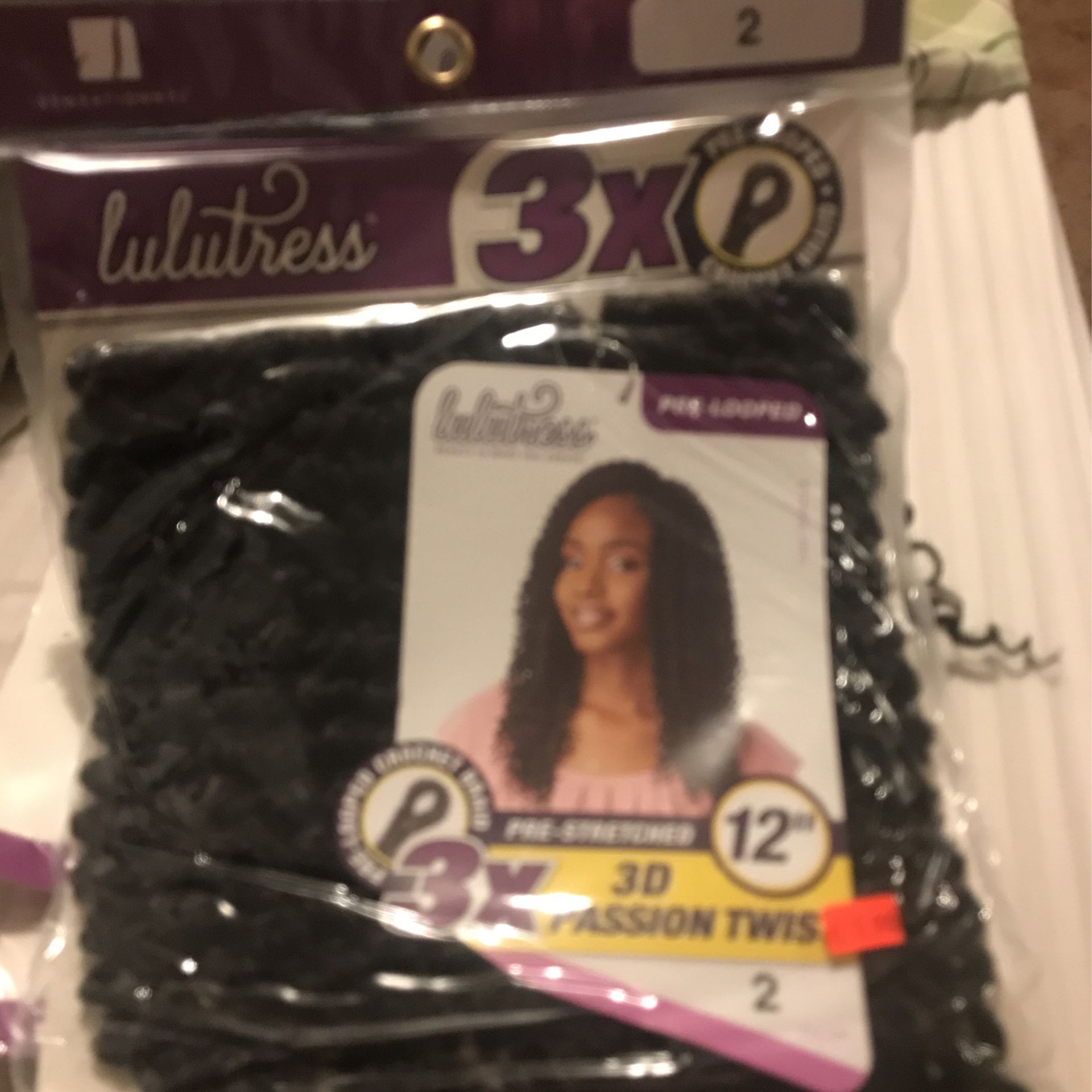 All 3 Packs One Price $15 #2 Passion Twist 12” Hair 