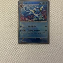 Vaporeon Master Ball Prismatic Evolution Pokemon