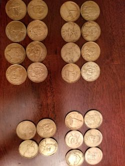 Husky Oil Co. Collectors Coins