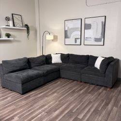 Gray Sectional Couch DELIVERY WITHIN A WEEK 