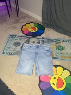 LIGHT BLUE JORTS