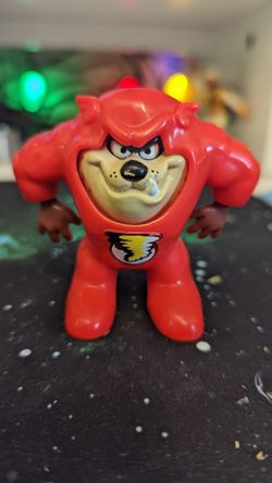 Taz as Flash Action Figure Vintage 1991-Looney Tunes McDonalds