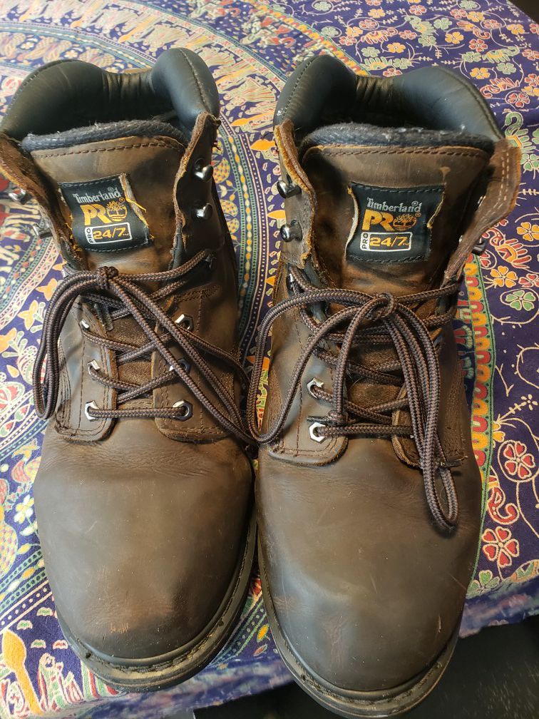 Men's Timberland Work Boots 12 W