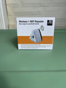 Wireless-N WiFi Range Extender / Repeater (New)