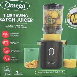 Omega Time saving Batch Juicer