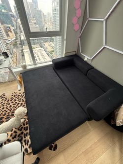 Sofa bed black