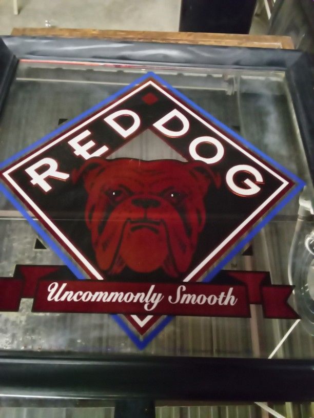 Red Dog Mirror