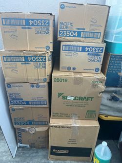 Bulk Paper Towels and Bath Tissue Cases