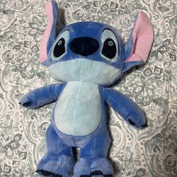 Preferred Disney Baby Lilo & Stitch Soft Huggable Stuffed Animal Cute Plush Toy for Toddler Boys and Girls, Gift for Kids, Blue Angle 16 Inches