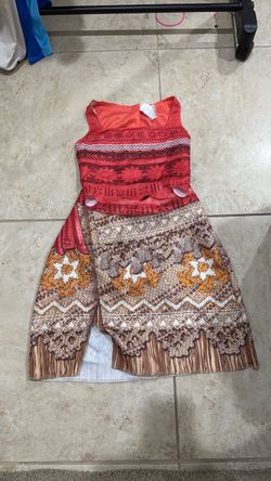 Moana dress up costume