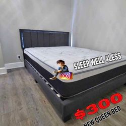 NEW QUEEN BEDS AVAILABLE NOW 