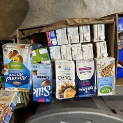 Almond Milk Chai Milk Soy Milk