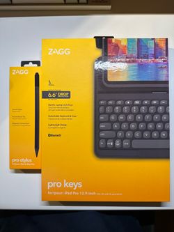 iPad Pro 12.9 Accessories, Case + Keyboard + Stylus