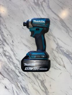 Makita 18v impact drill & 4.0 battery