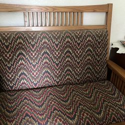 Bassett Furniture Mission Style Bench