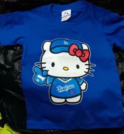 Kids Hello Kitty Dodger Shirts