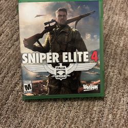 Sniper Elite 4 Xbox