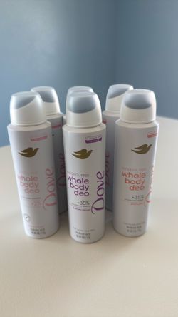 Dove deodorant spray