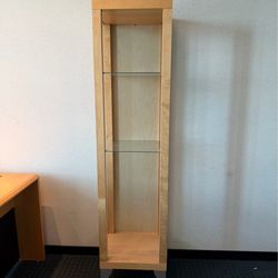 Tall Display Cabinet – Wood