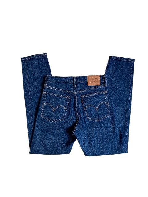 Wedgie Straight Dark Blue Levi's Jeans
