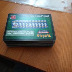 Code Cards For Online Pokemon