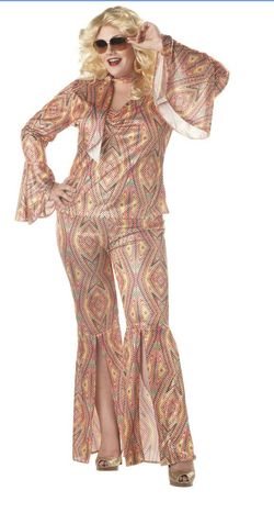 Disco diva adult costume