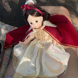 Porcelain Snow White Doll