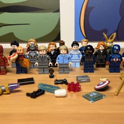 Lego Marvel Avengers Tower Minifigure Lot 76269