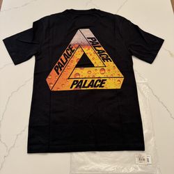 PALACE TRI-LAGER T-SHIRT BLACK Sz SMALL DS