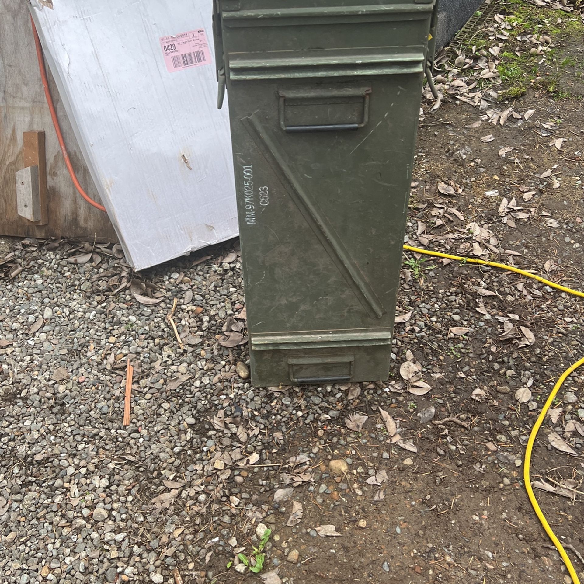 Ammunition Metal Can