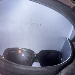Gucci Sunglasses W/ Case And Cleaning Cloth