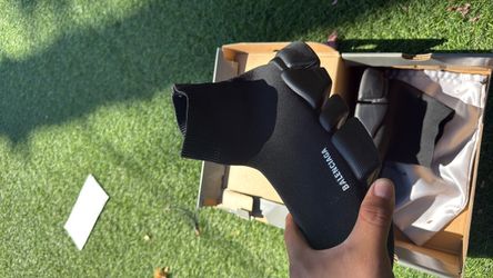 Balenciaga Black Ankle Socks