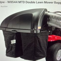 New MTD Double Lawn Mower Bagger - 36” Lawn Tractors(W8544)
