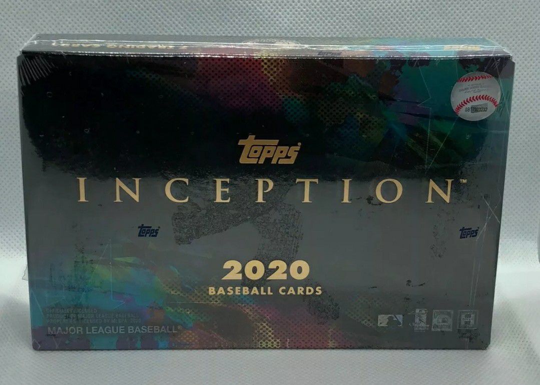 2020 Topps Inception Factory Sealed Hobby Box.