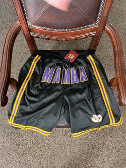 Black Kobe Mamba shorts