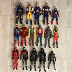Huge Lot of Hasbro Marvel Action Figures