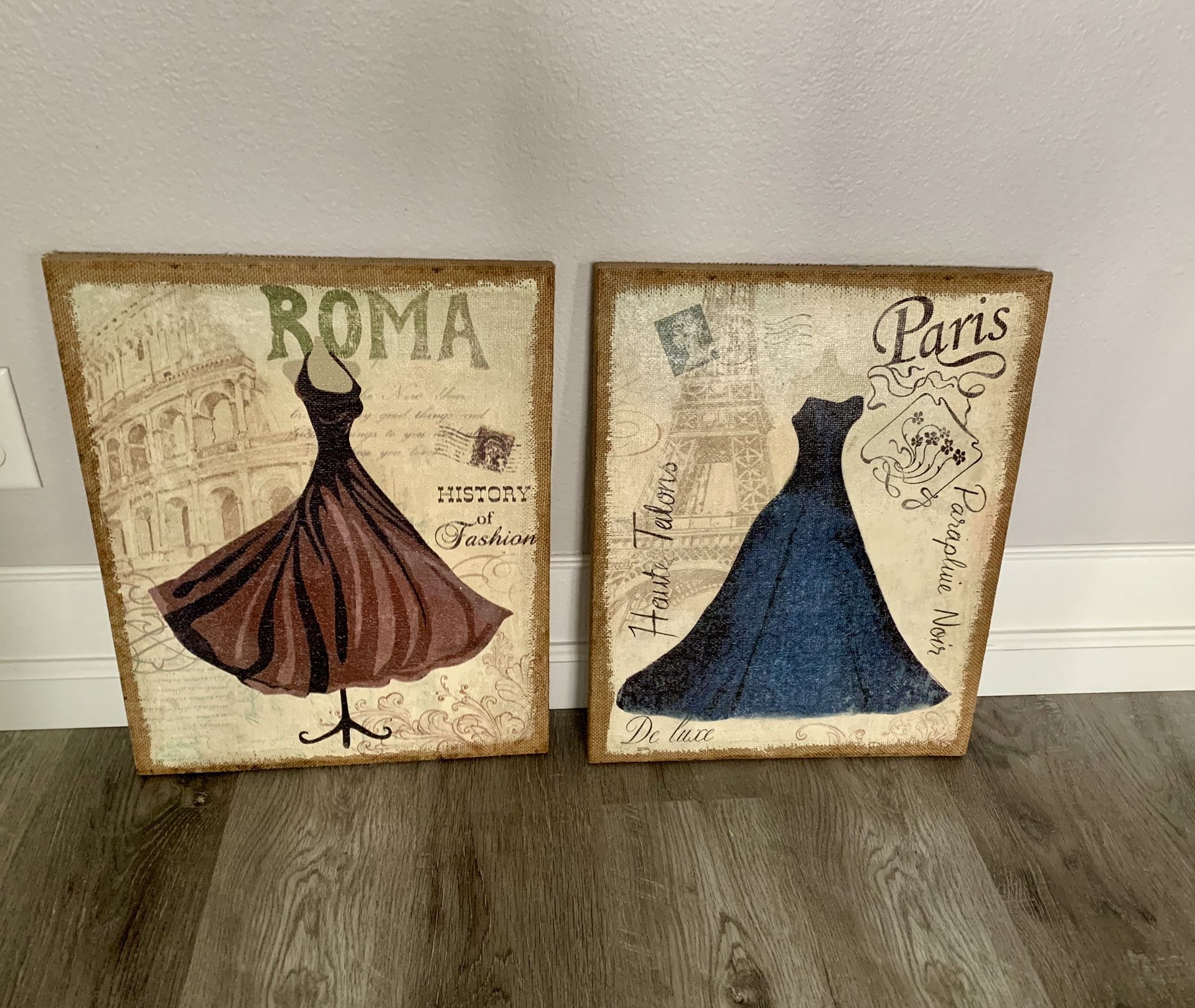 Paris Vintage Picture Frames