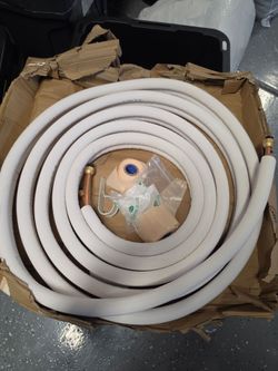 25 ft Mini split copper lines 1/4 and 3/8