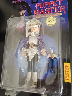Rare Puppet Master Gold Jester Action Figure