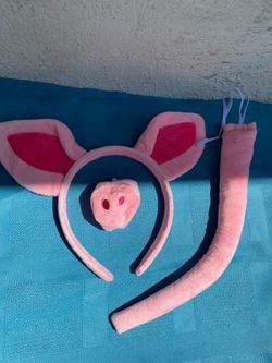 Pink pig Costume Accessories