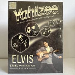 Elvis Yahtzee Dice Game Shake Rattle & Roll Edition Sealed
