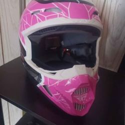 Fly Racing Kinetic Crux Helmet Pink/Black/White