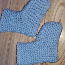 Blue  Socks Foot Warmers Size  0  -6month