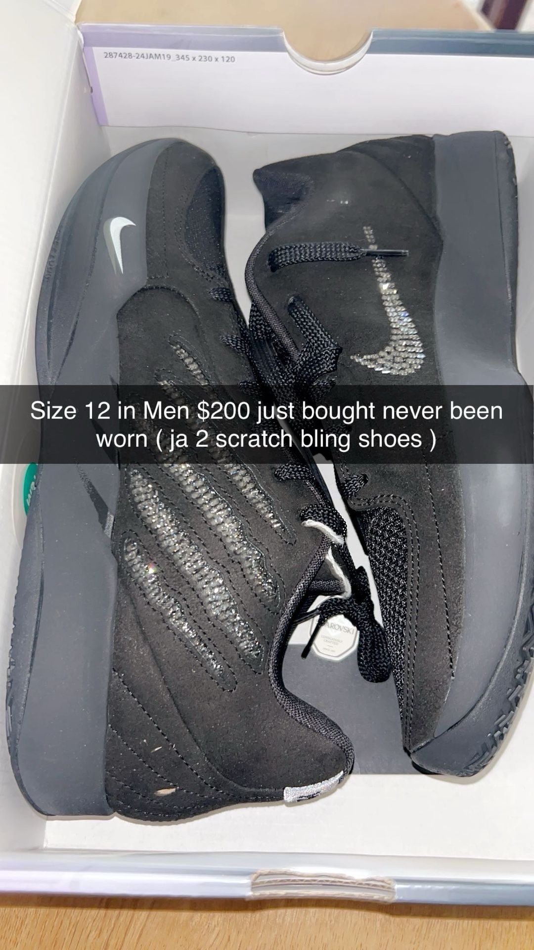 Ja 2 Scratch Bling Basketball Shoes