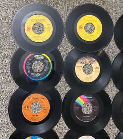 Lot of 28 seven inch 45 RPM vinyl records