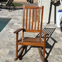 Wooden Rocking Chair